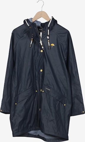 Schmuddelwedda Mantel XS in Blau: Vorderseite