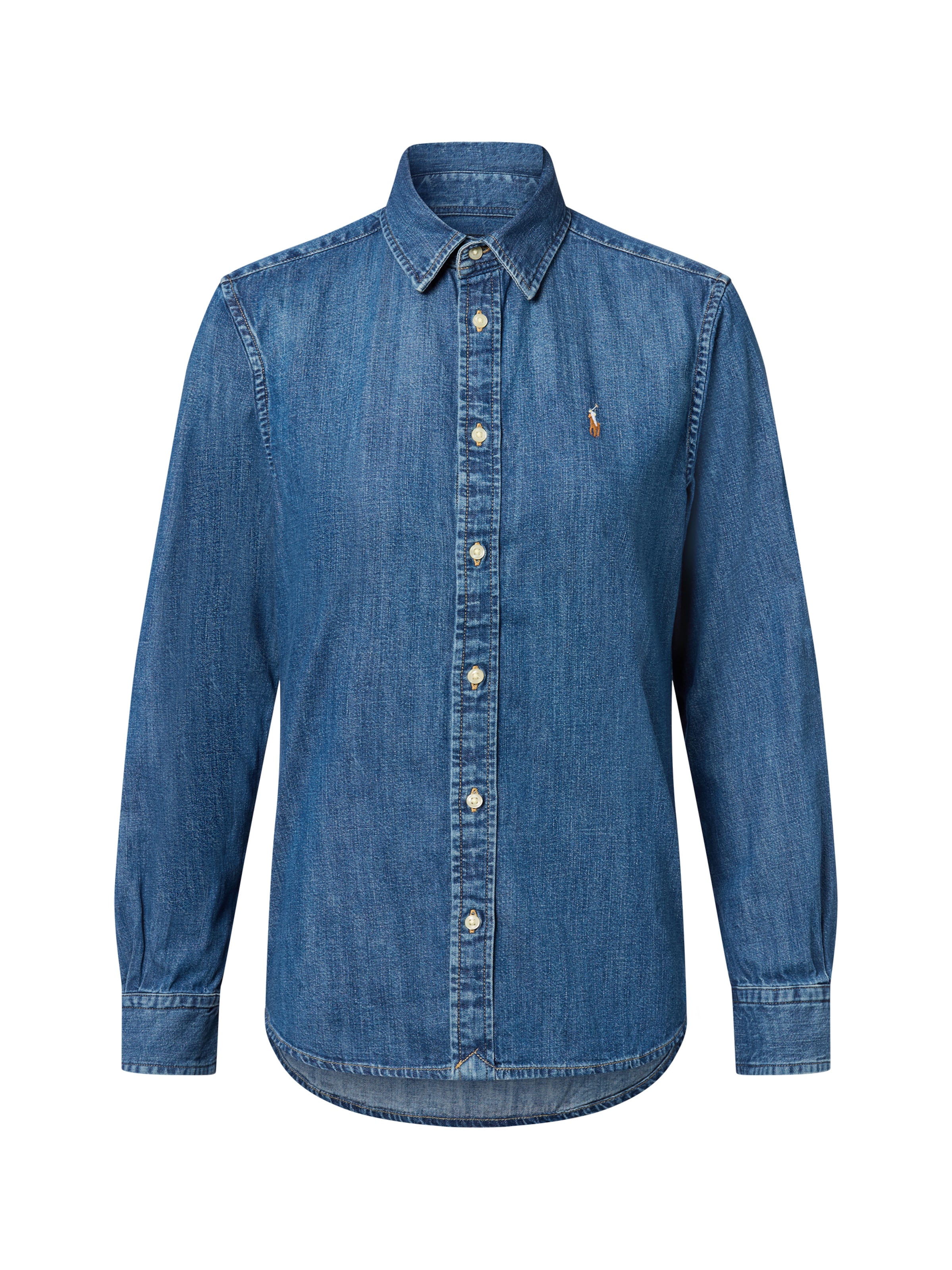 Polo Ralph Lauren Blouse in Blauw: voorkant