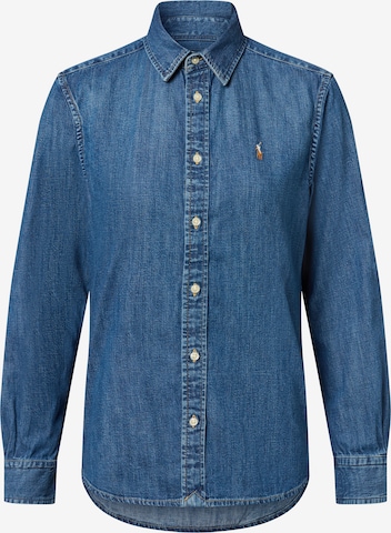 Polo Ralph Lauren Blouse in Blue: front
