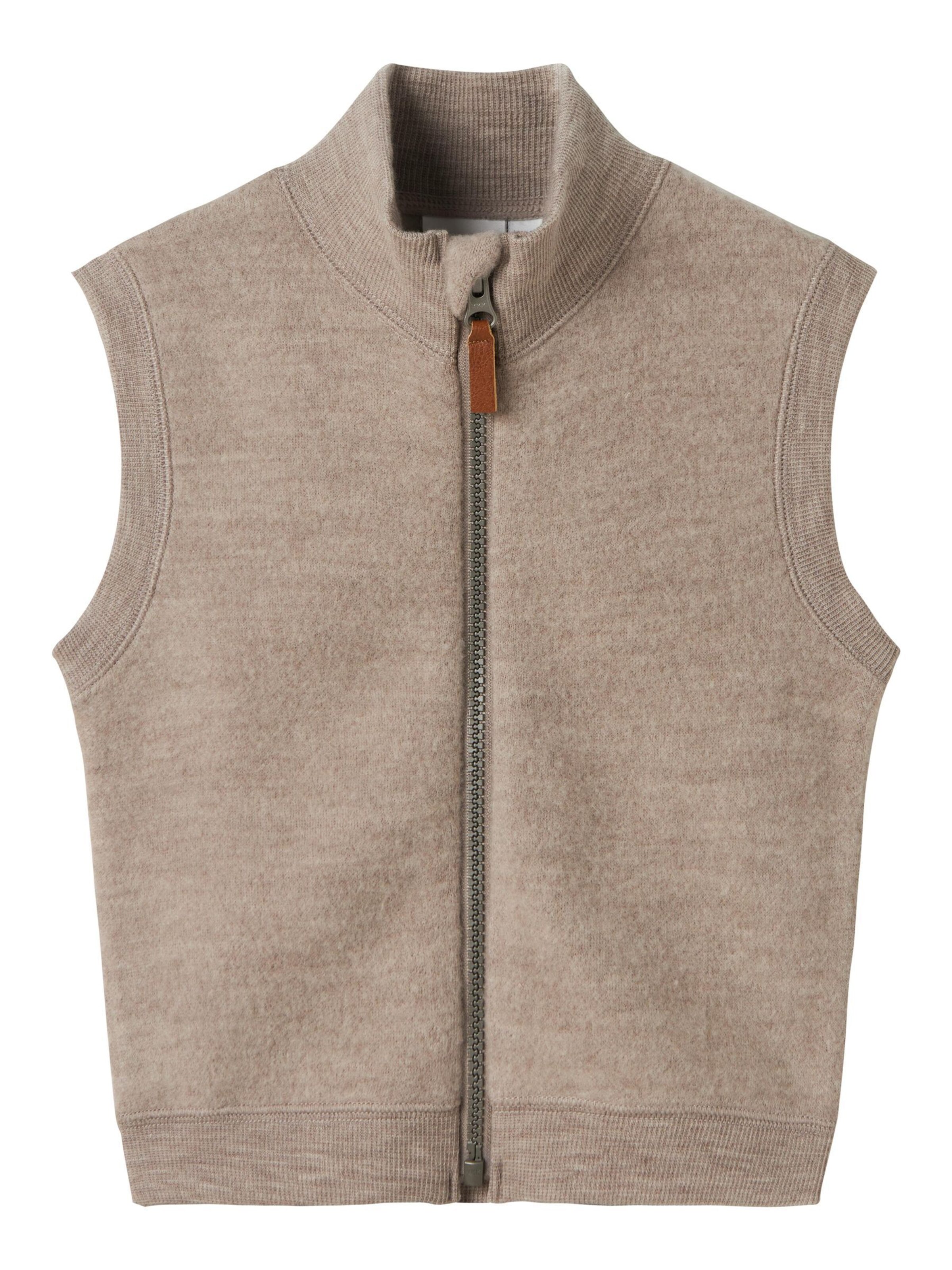 Cardigan NAME IT en beige : devant