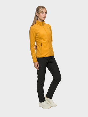 Schöffel Functionele fleece jas in Geel