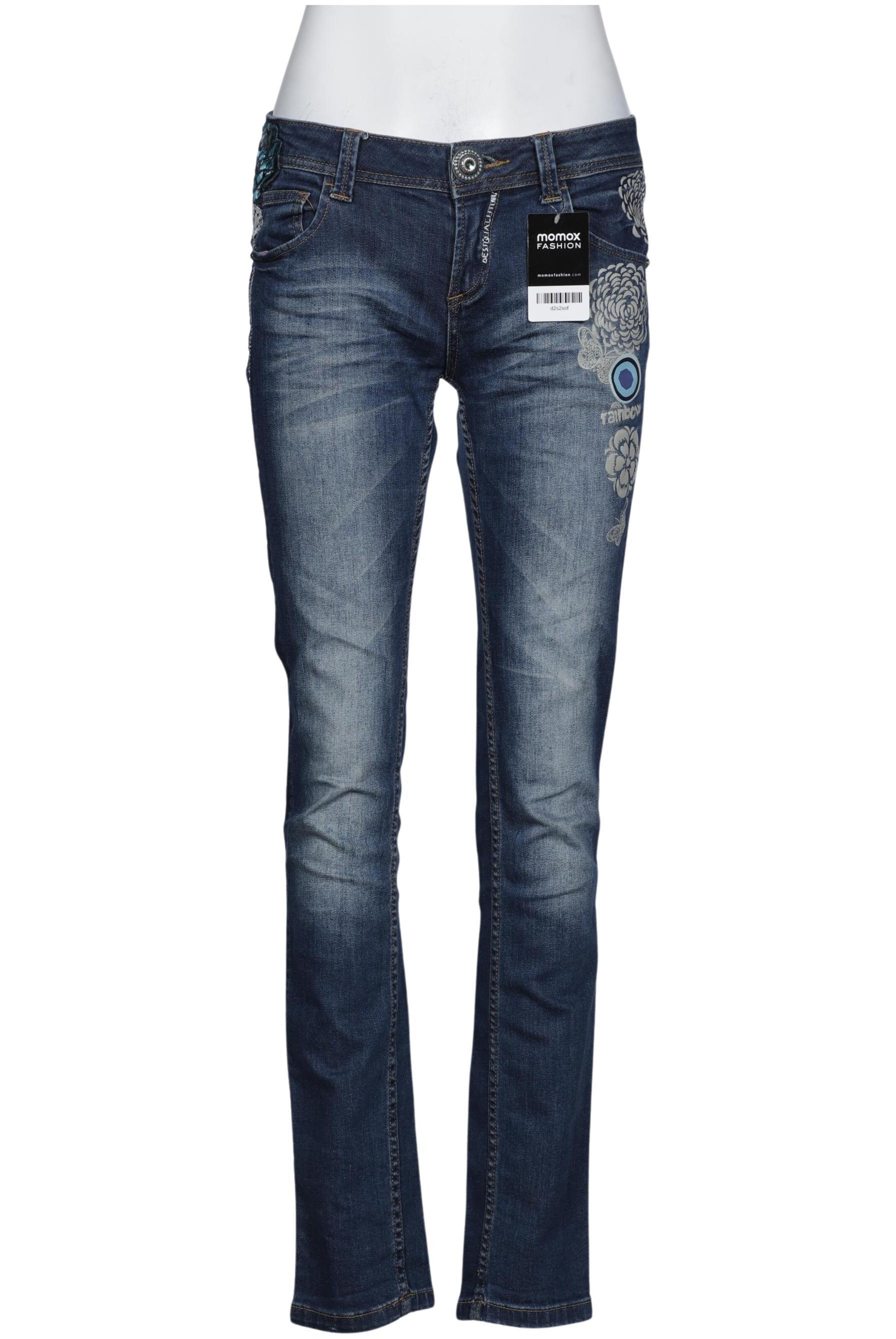 Desigual Jeans in 30 in Blue: front