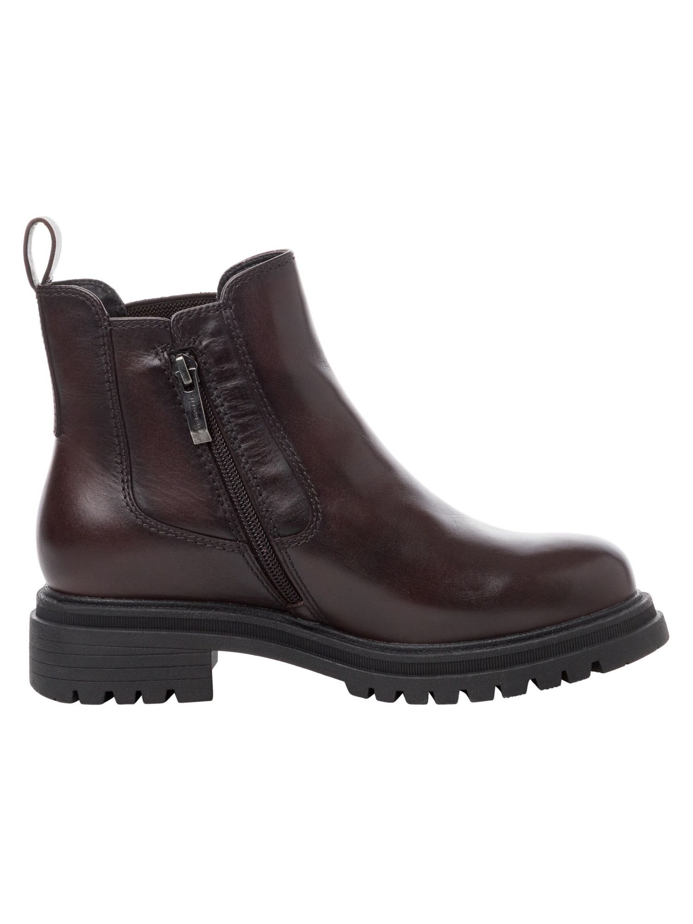 Tamaris Chelsea boots in Brown