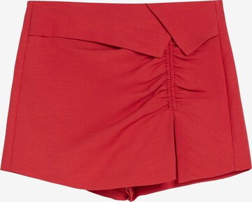 Bershka Skirt in Red: front