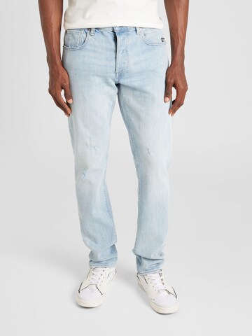 G-Star RAW Slimfit Jeans '3301' i blå: forside