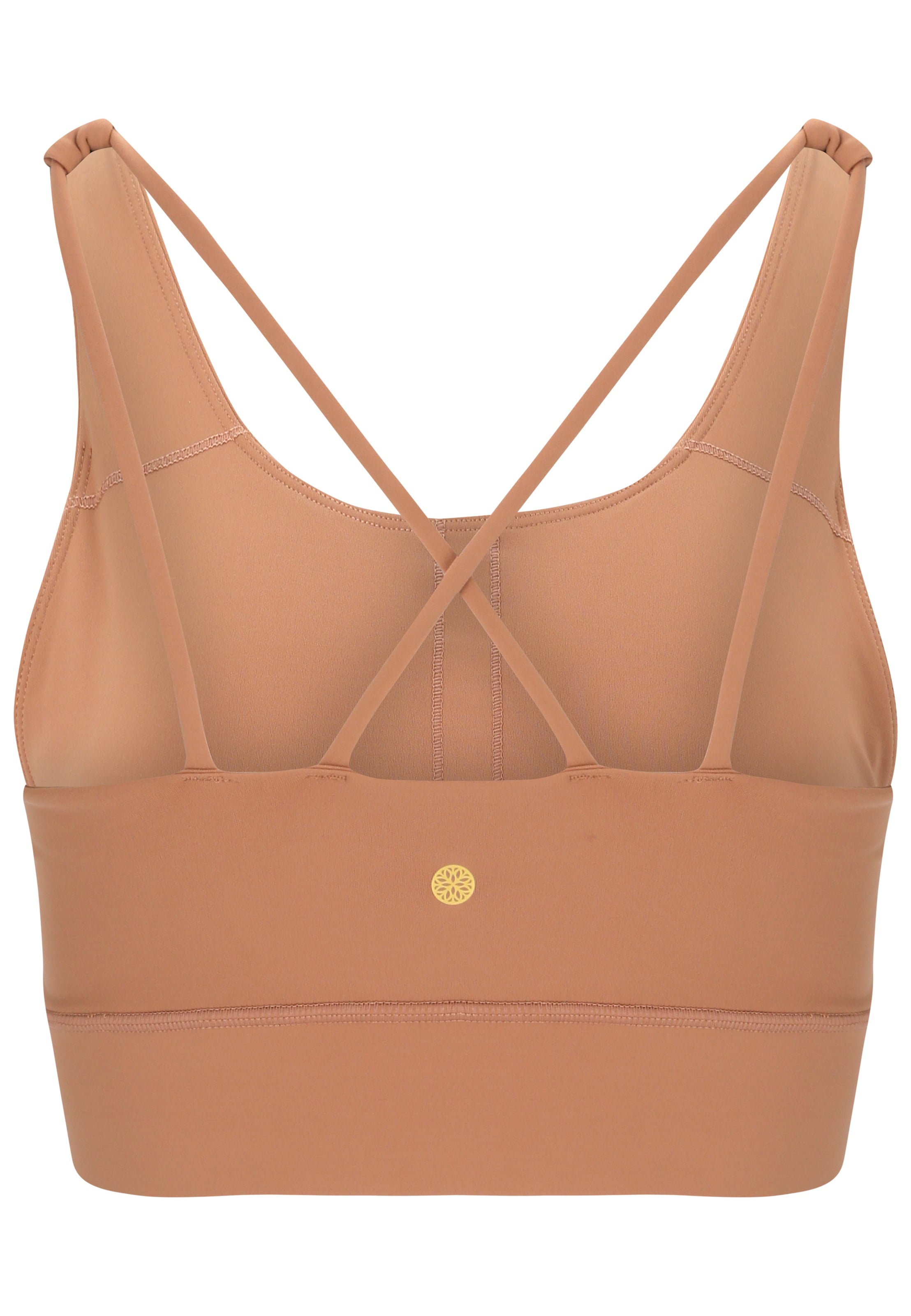 Athlecia Korzetová Sportovní podprsenka 'Gaby' – hnědá