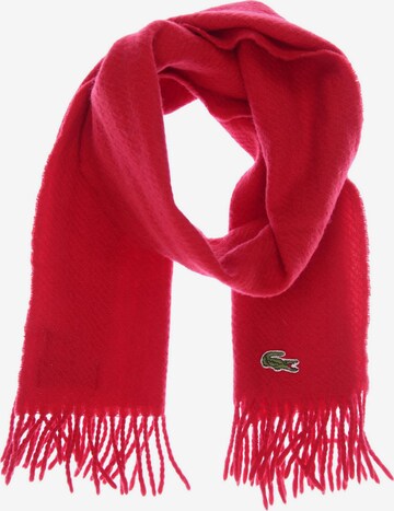 LACOSTE Scarf & Wrap in One size in Red: front