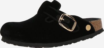 BIRKENSTOCK Pistokkaat 'Boston' värissä musta: etupuoli