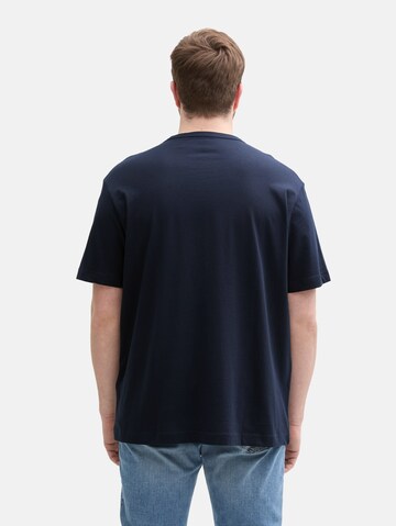 TOM TAILOR Men + T-Shirt in Blau