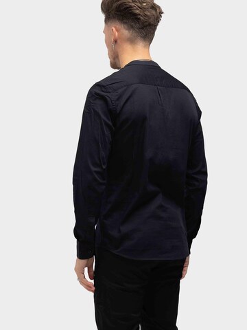 Richesse Shirt 'MAO BLACK LONG' in Zwart