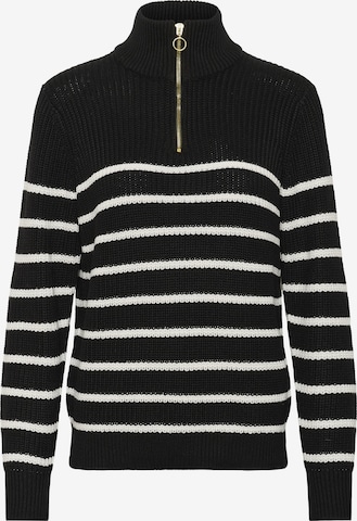 Pull-over 'Alioa' Kaffe en noir : devant