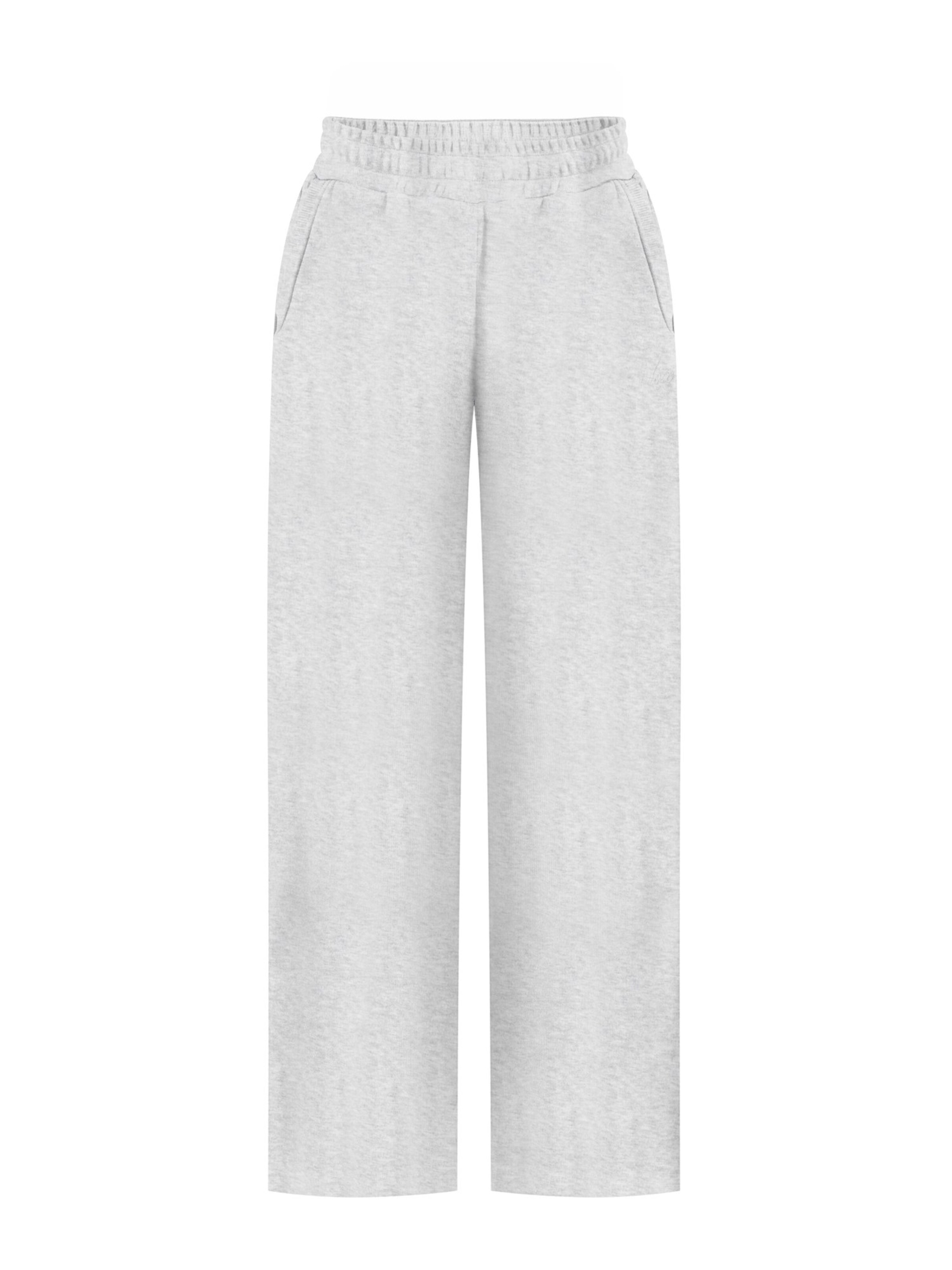 Smilodox Oversize Jogginghose Thalea in Grau: Vorderseite
