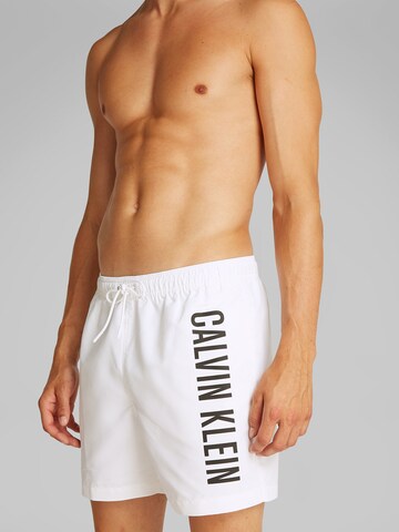 Calvin Klein Swimwear Swimming shorts in White