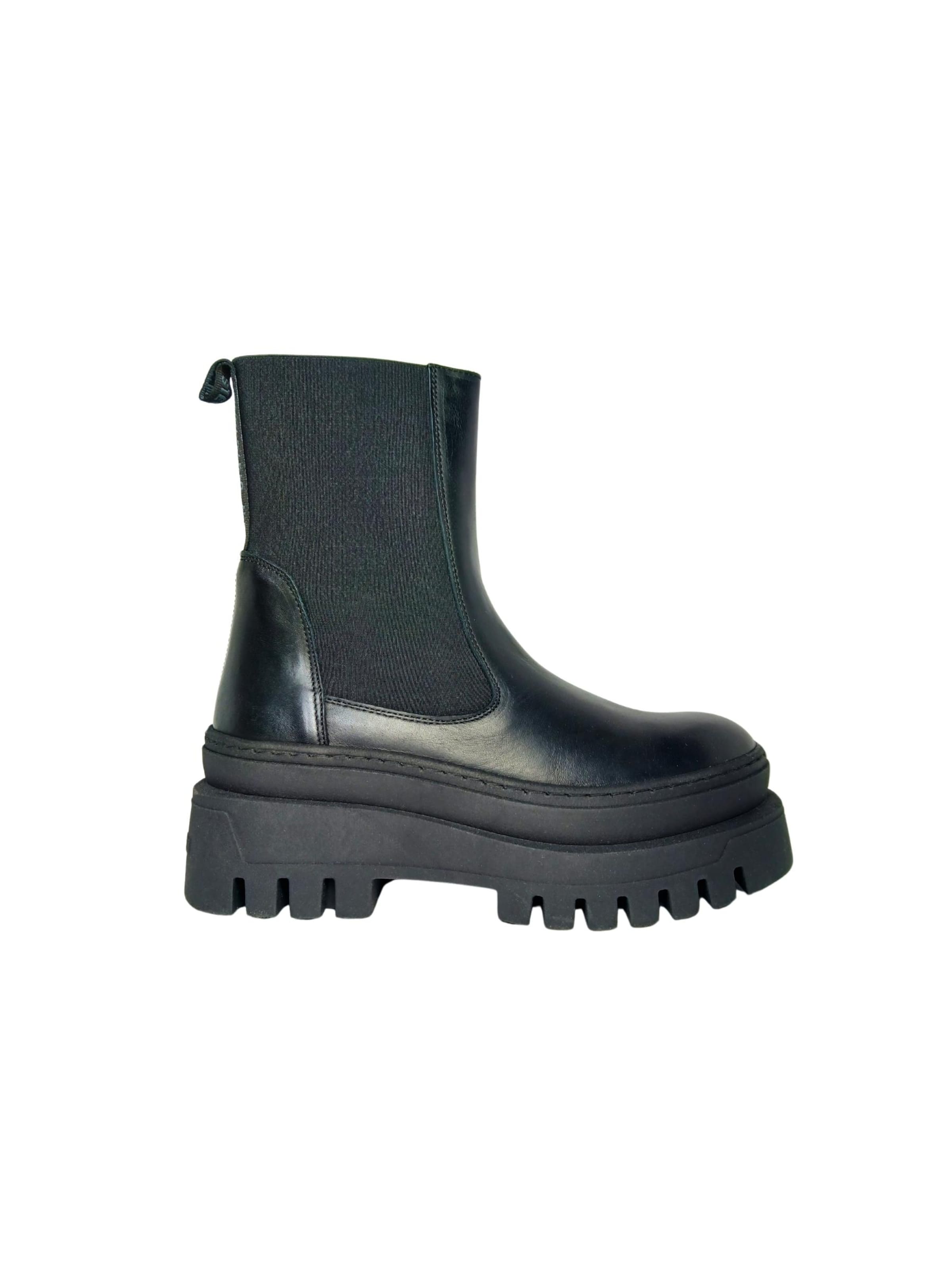 STEVE MADDEN Chelsea boots in Zwart: voorkant