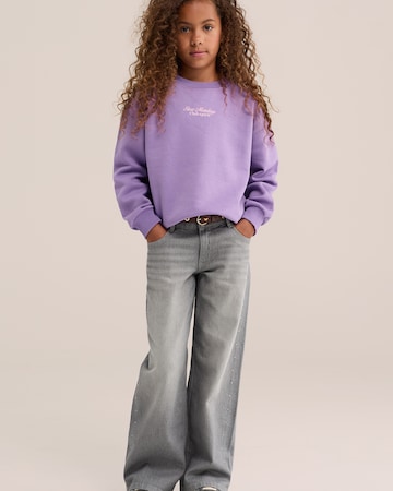 Pulover de la WE Fashion pe mov