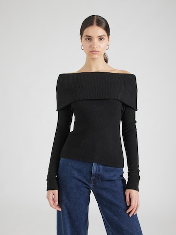 Pullover 'PCRIKO' di PIECES in nero: frontale