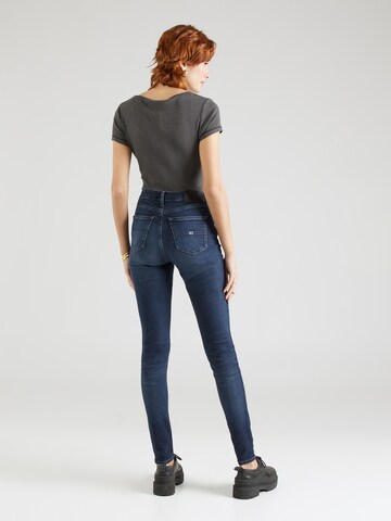 Tommy Jeans Skinny Jeans 'NORA' in Blau