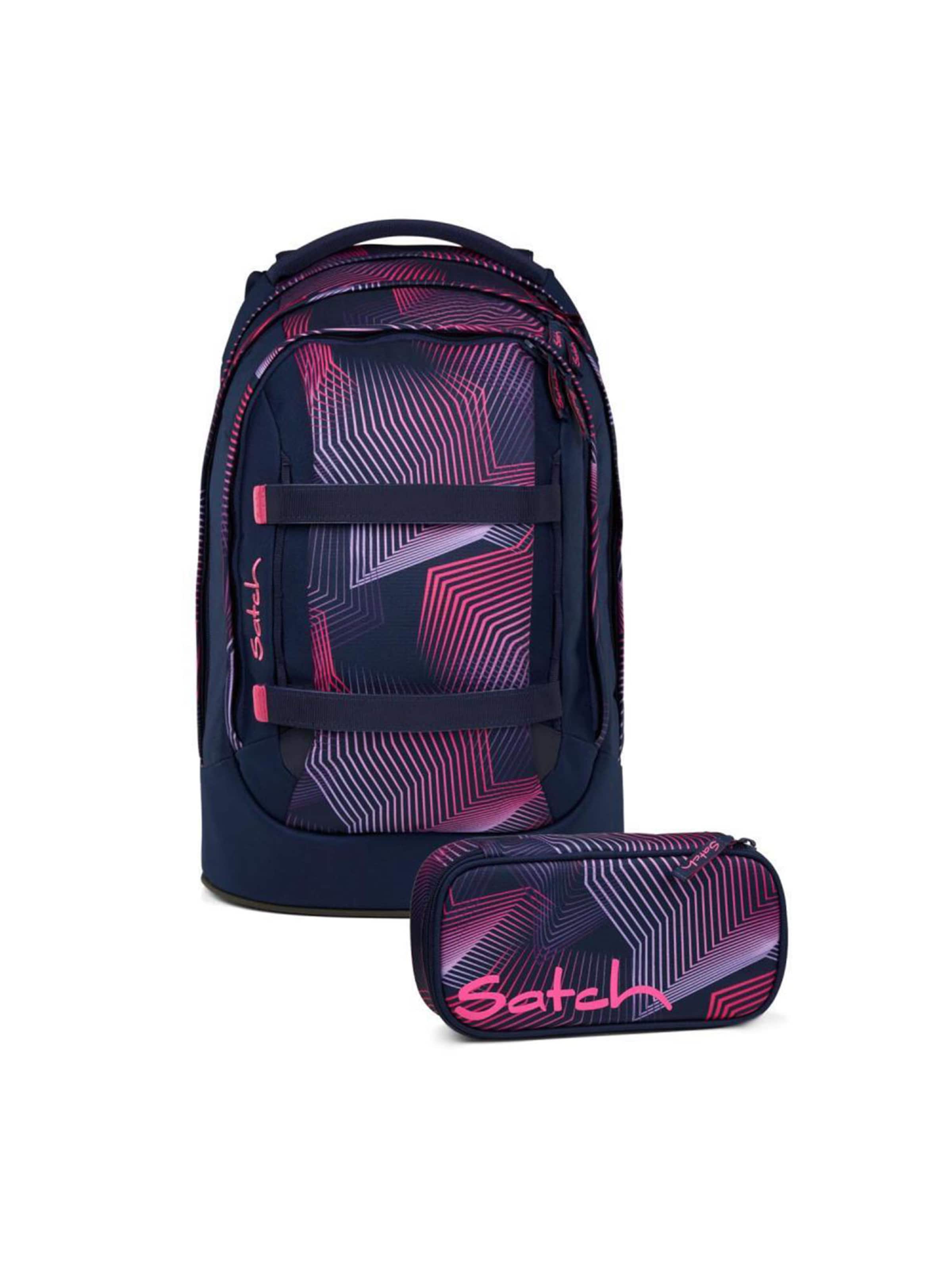 Satch Backpack in Pink: front