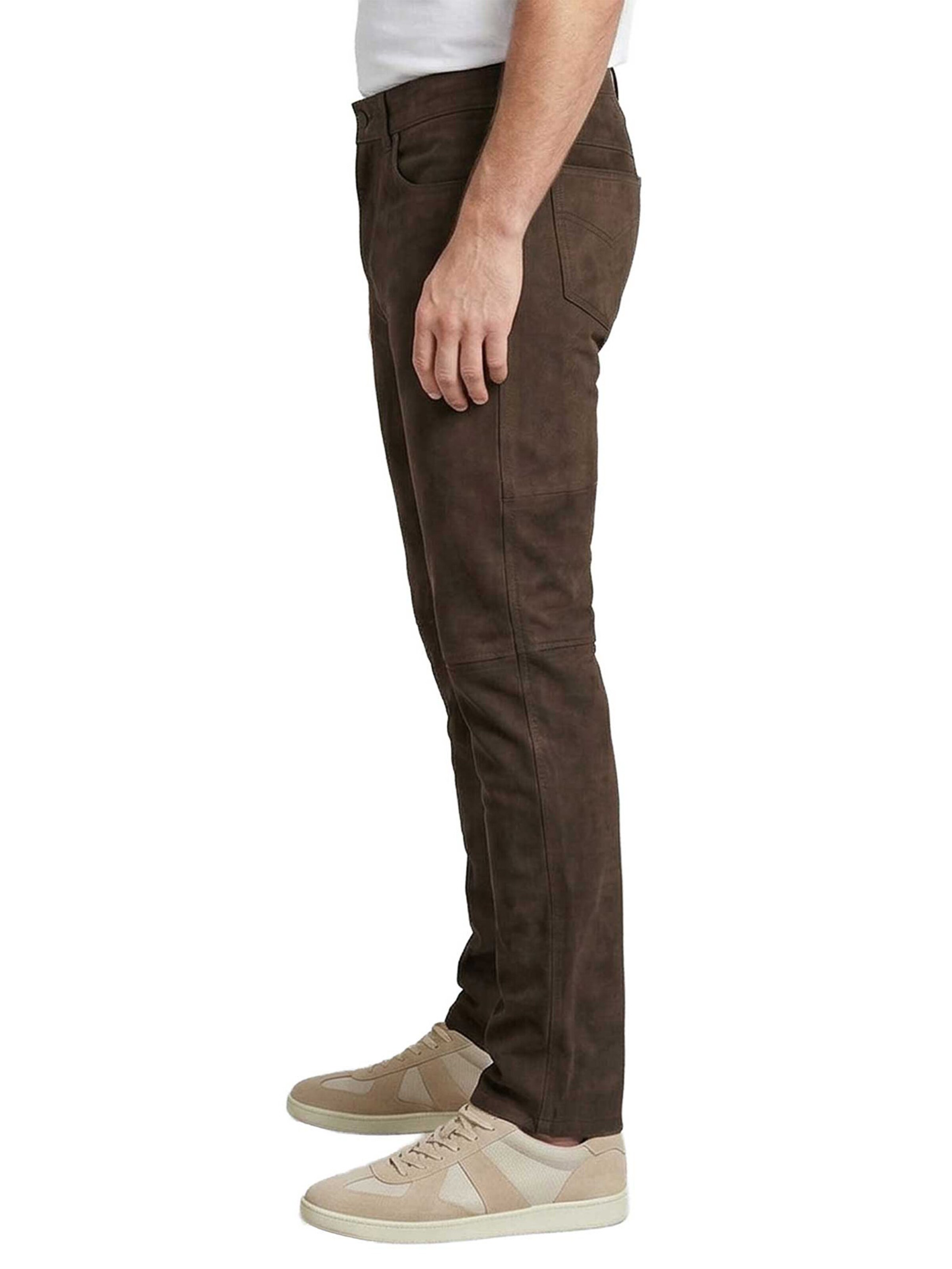 regular Pantaloni 'Björn' di MADDOX in marrone