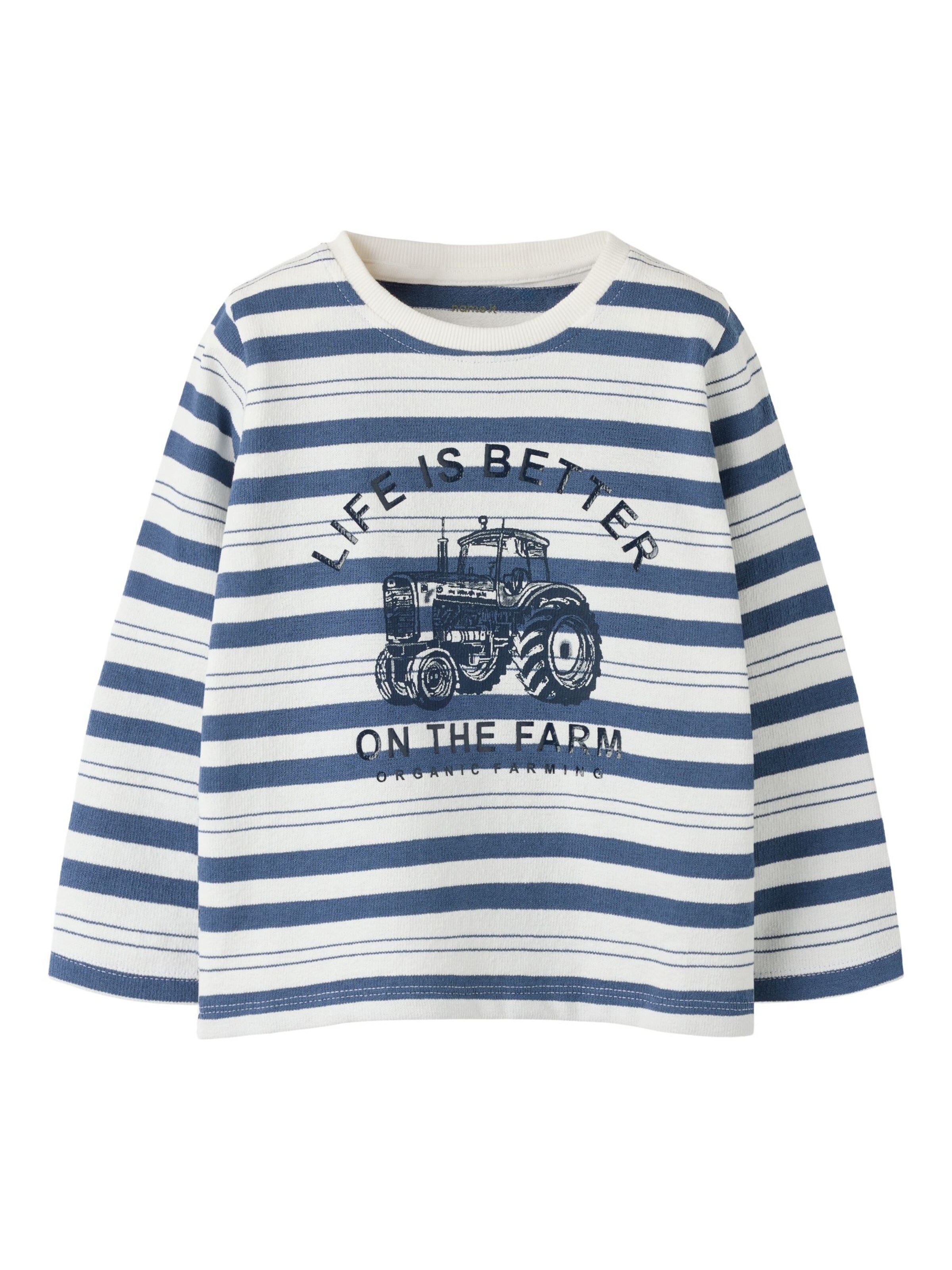 NAME IT Shirt in Blauw: voorkant