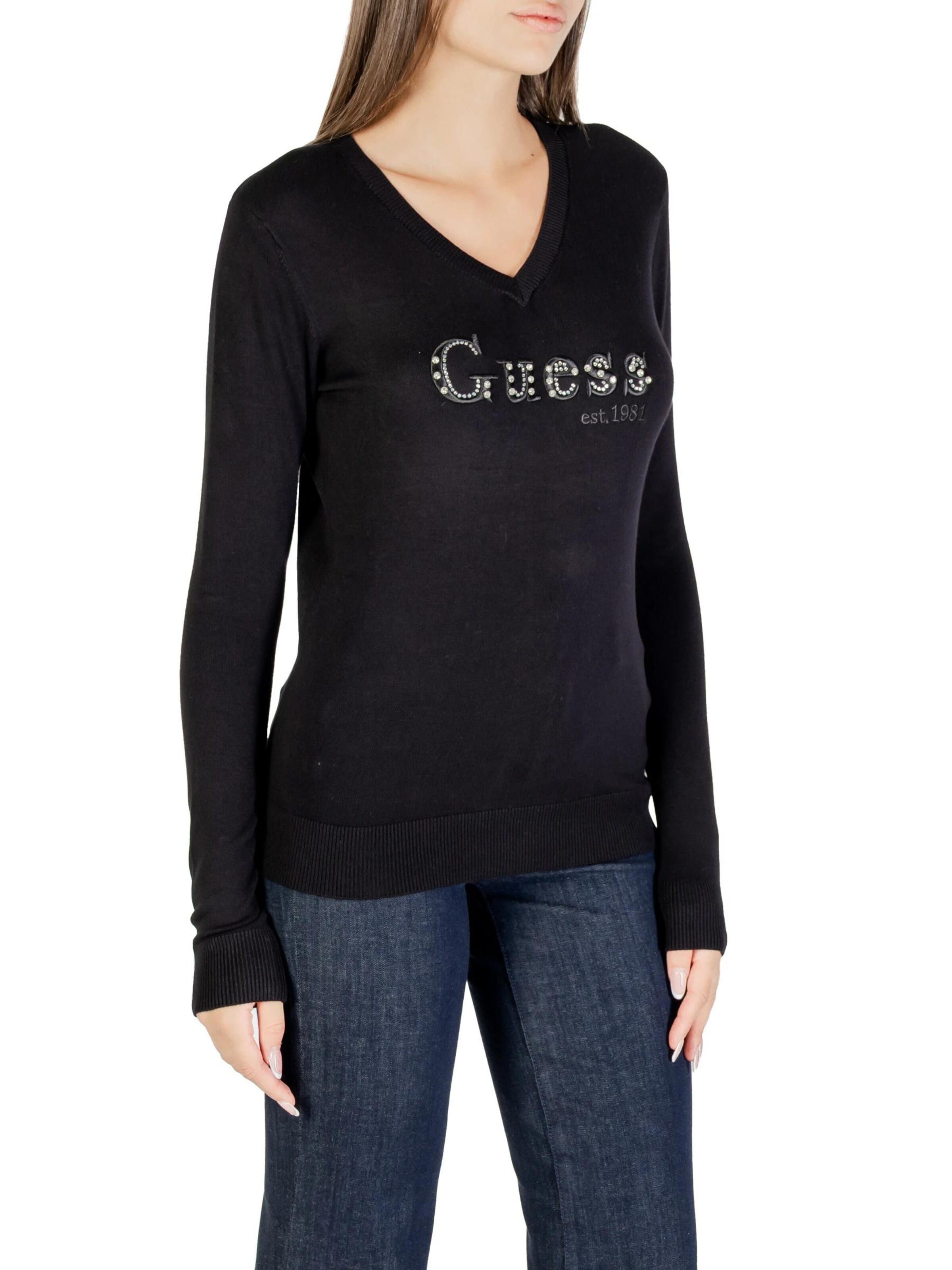GUESS Pullover‌‌‌‌ in Schwarz