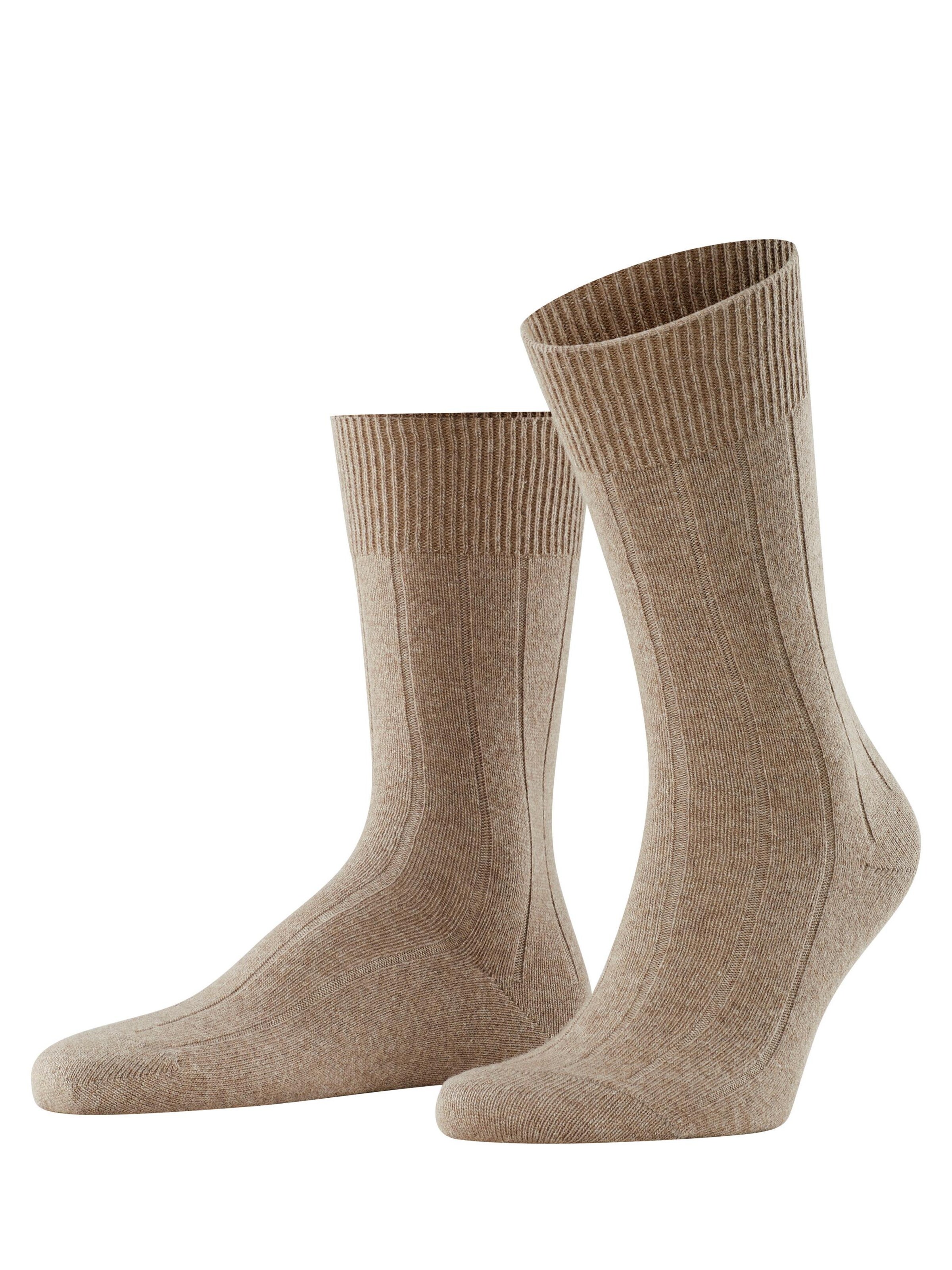 FALKE Socks 'Lhasa Rib' in Brown