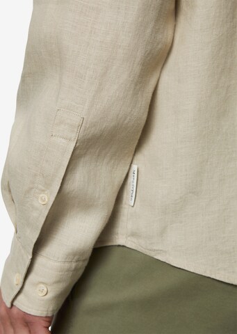 Marc O'Polo Regular fit Button Up Shirt in Beige