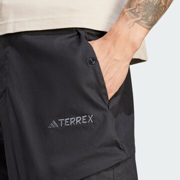 ADIDAS TERREX Regular Outdoorhose 'Xploric' in Schwarz