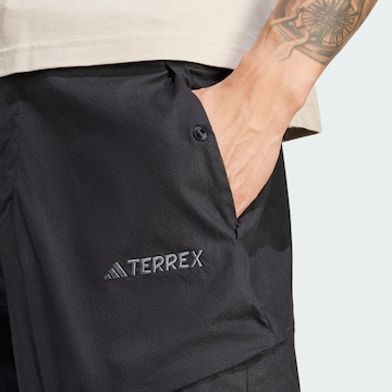 ADIDAS TERREX Regular Outdoor Pants 'Xploric' in Black