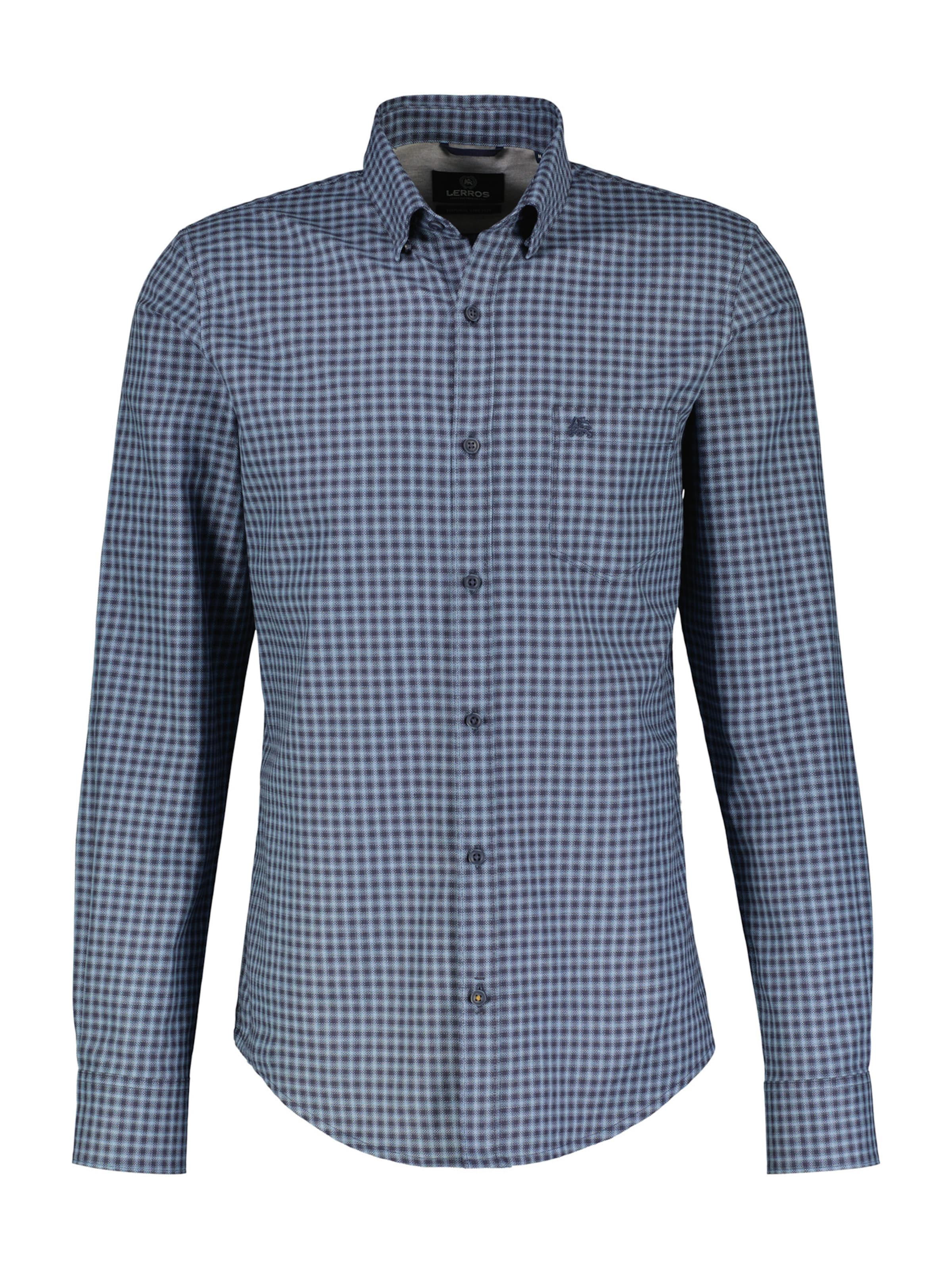 Coupe regular Chemise LERROS en bleu : devant