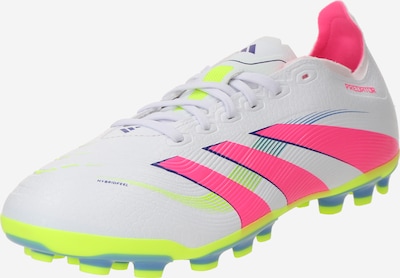 Futbolo bateliai 'Predator League' iš ADIDAS PERFORMANCE, spalva – neoninė geltona / neoninė rožinė / balta, Prekių apžvalga