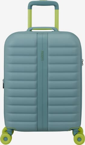 American Tourister Trolley 'NEOVIBE/SPINNER 55/20' in Groen: voorkant