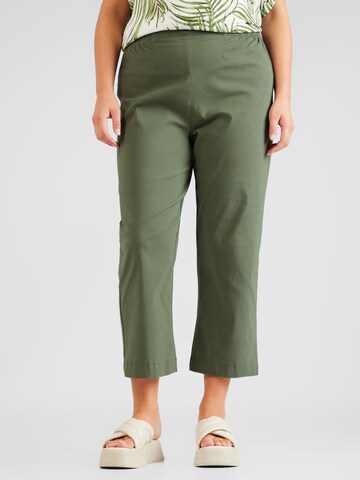Z-One Loose fit Trousers in Green: front