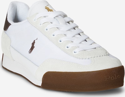 Polo Ralph Lauren Niske tenisice 'HESTER PP' u čokolada / crna / bijela / prljavo bijela, Pregled proizvoda