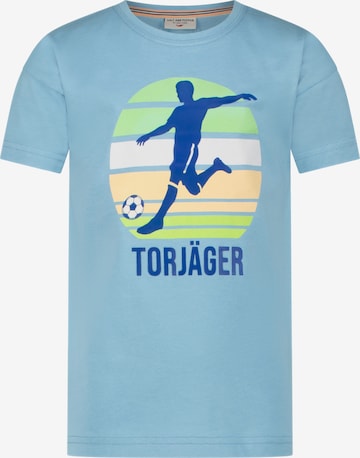 SALT AND PEPPER T-Shirt 'Torjäger' in Blau