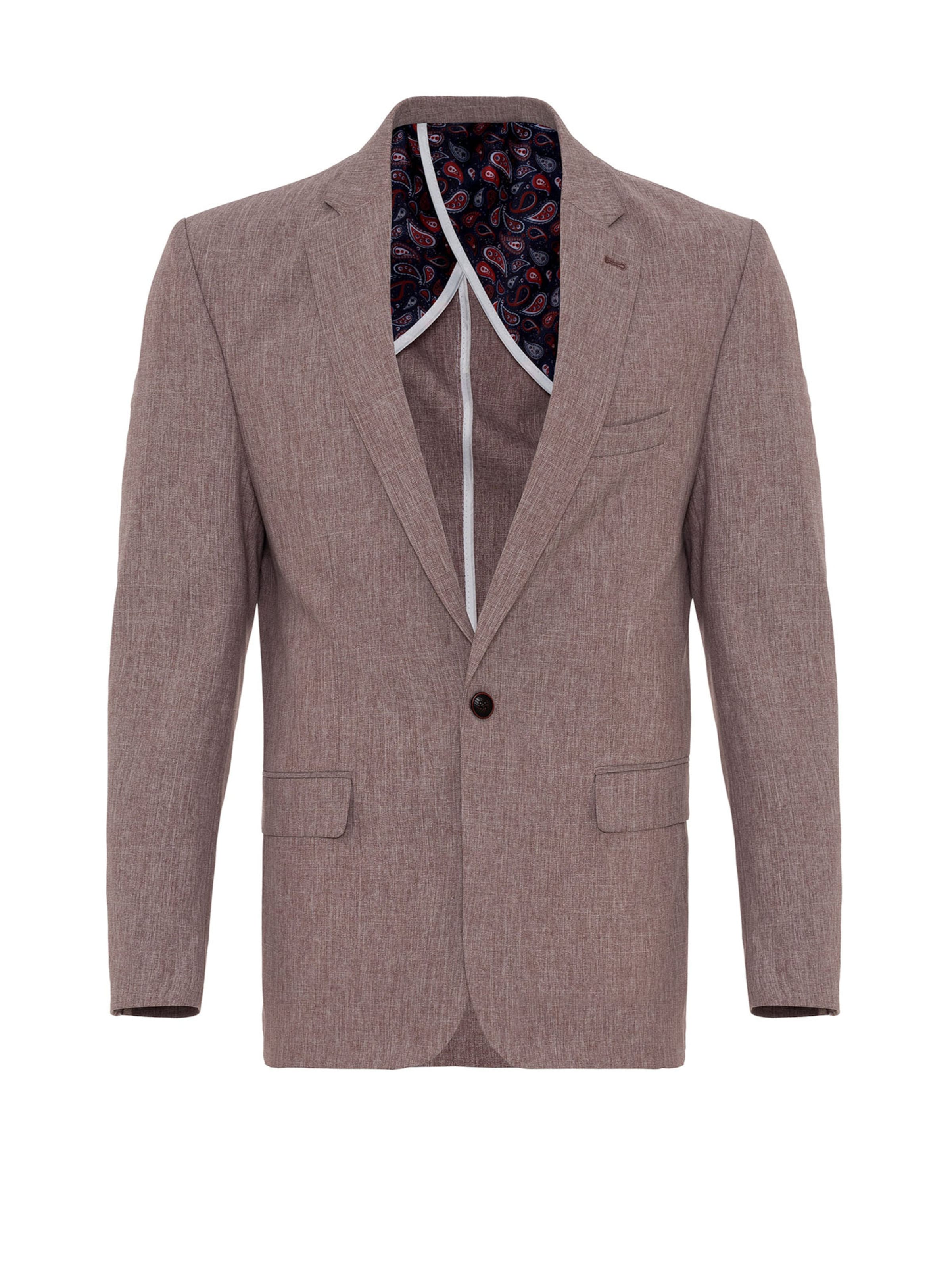 Daniel Hills Slim fit Ανδρικό σακάκι σε κόκκινο: μπροστά