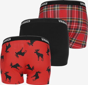 Urban Classics Boxershorts in Rot