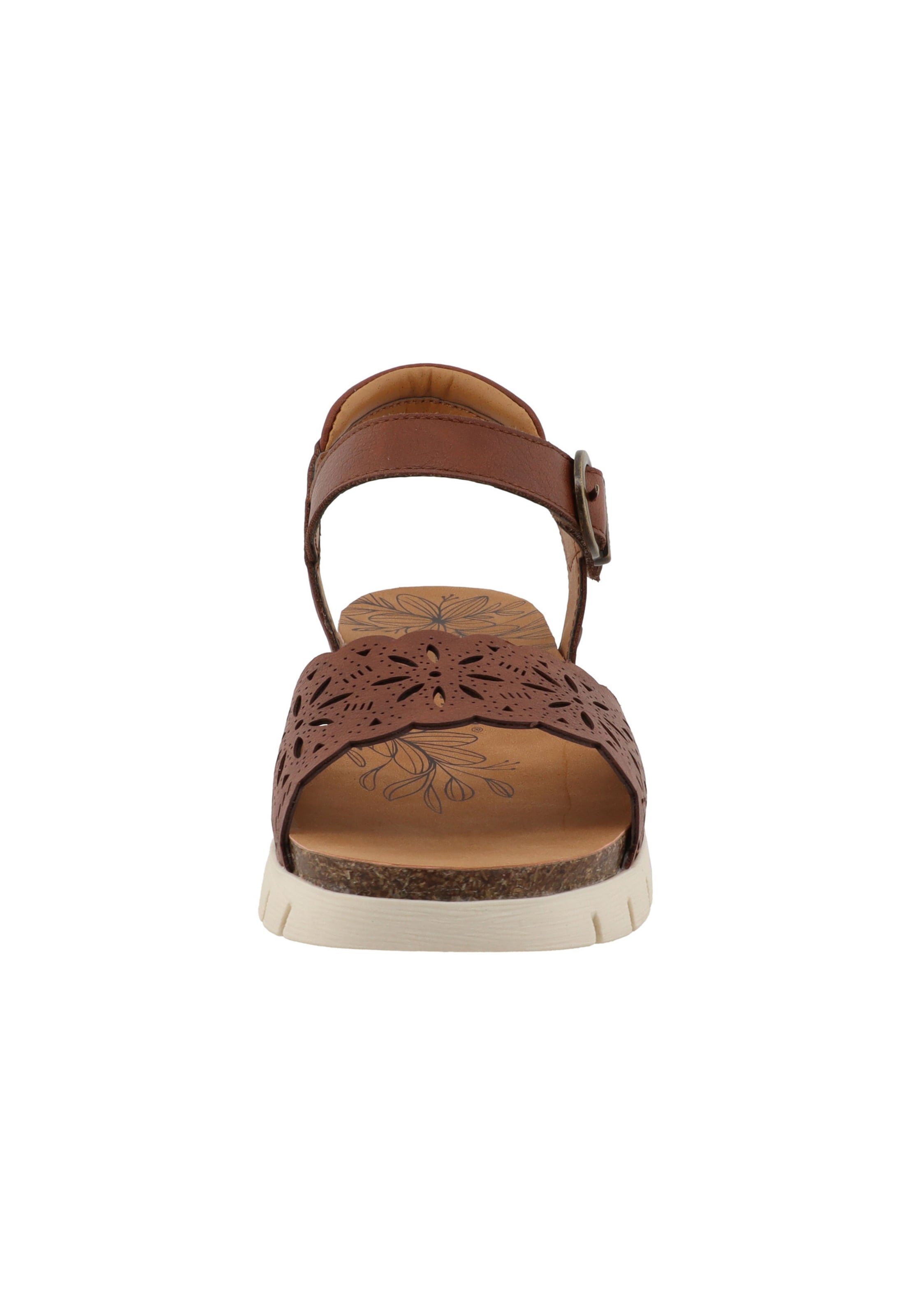 MUSTANG - Sandálias com tiras em castanho