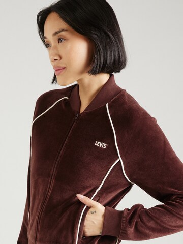 LEVI'S ® Bluza rozpinana 'GT Ivy League Zip' w kolorze czerwony