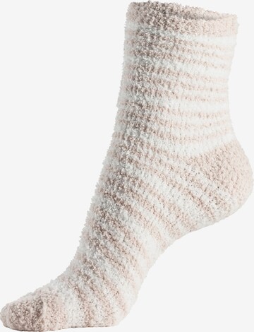 LASCANA Socks in Beige