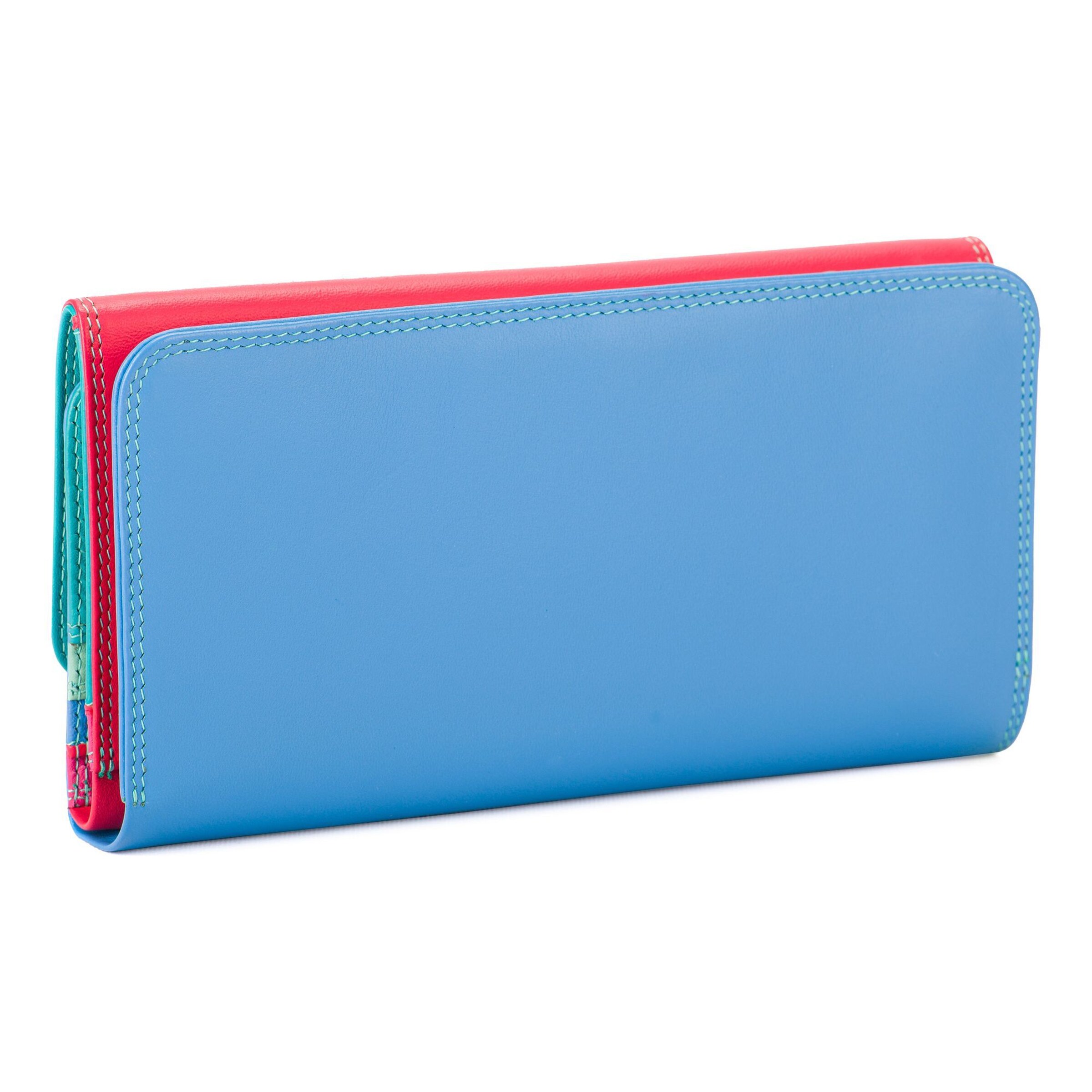 Portamonete 'Tri-fold' di mywalit in blu