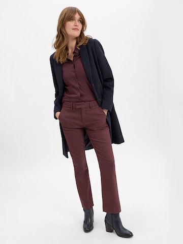 Marie Lund Between-seasons coat in Blue