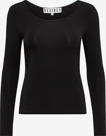 DESIRES Shirt 'Giselle' in Black: front