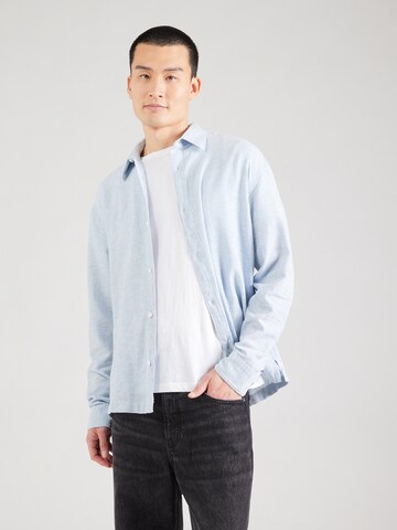 HOLLISTER Regularny krój Koszula w kolorze niebieski: przód