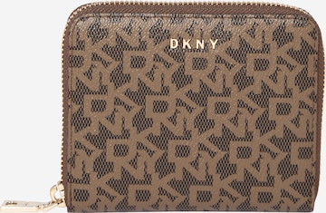 DKNY Wallet 'BRYANT' in Brown: front