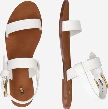 Sandale de la Polo Ralph Lauren pe alb
