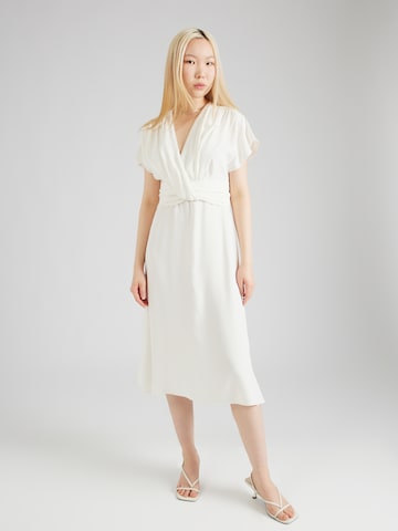 BOSS Black - Vestido 'Debasa2' em branco: frente