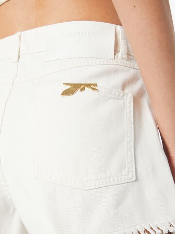 Loosefit Jean PATRIZIA PEPE en blanc