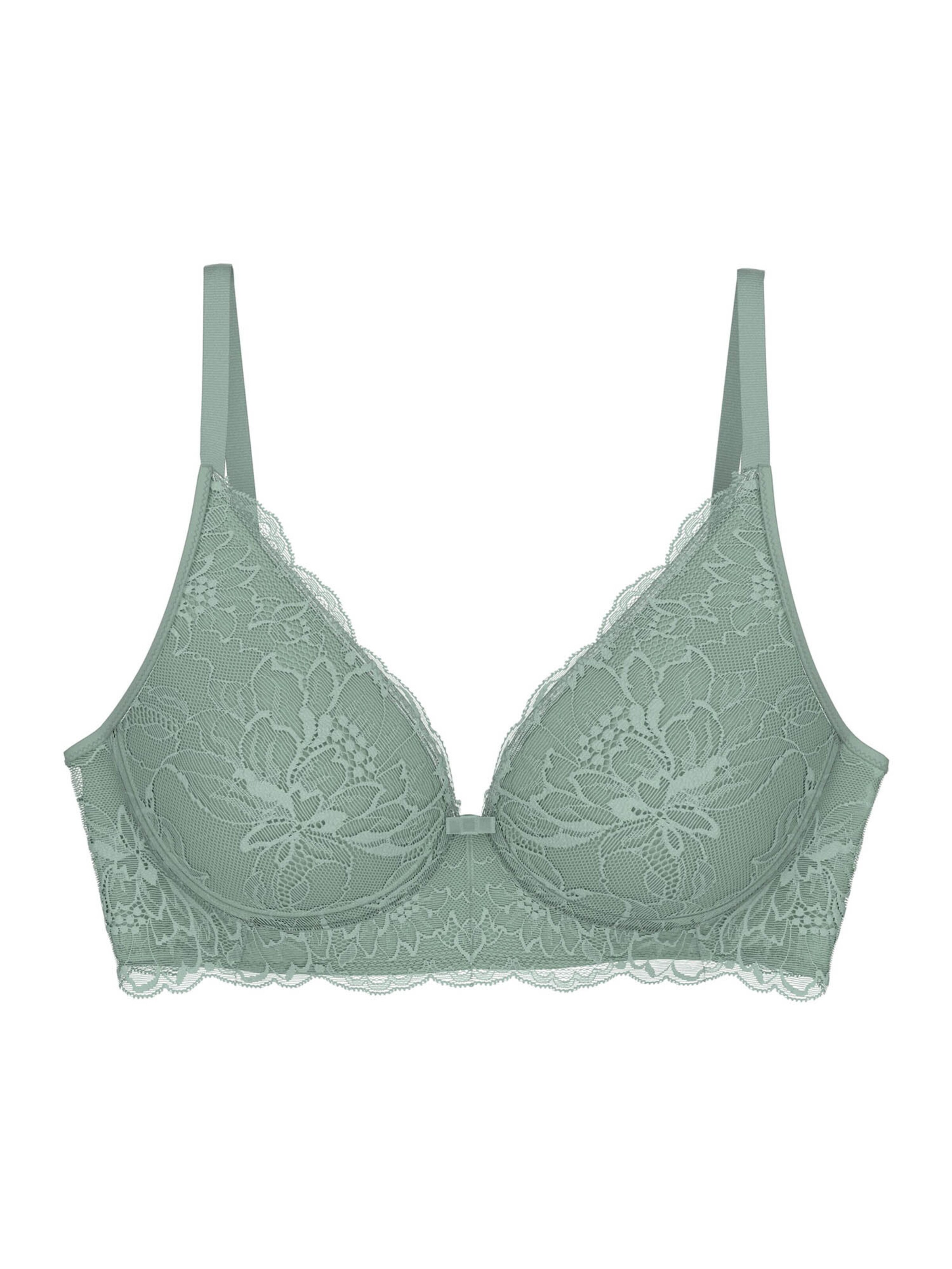 TRIUMPH BH ' Amourette Charm ' in Groen: voorkant