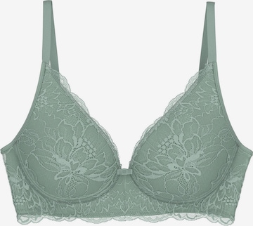 TRIUMPH BH ' Amourette Charm ' in Groen: voorkant